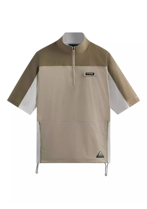 KITH x Columbia logo-patch shirt - Neutrals