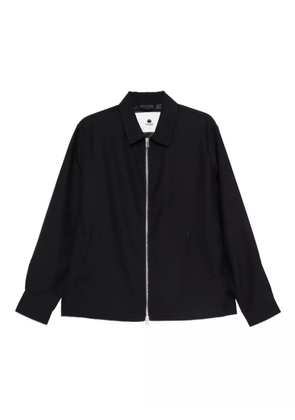 NEW AMSTERDAM zip-up shirt jacket - Blue