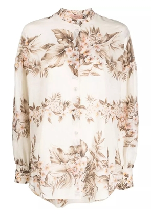 TWINSET floral print shirt - Neutrals