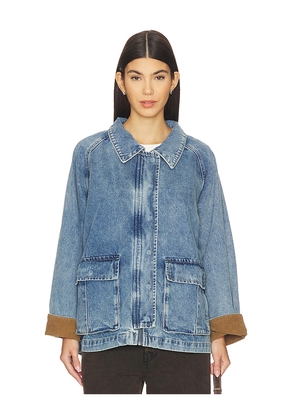 HEARTLOOM Elina Jacket in Blue. Size L. Also in M, S, XL, XS.