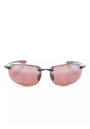 Maui Jim Ho'okipa biker-style sunglasses - Red
