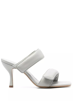 GIABORGHINI x Pernille Perni 100mm sandals - Grey