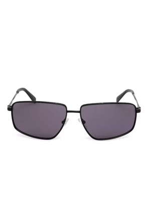 GUESS EYEWEAR rectangle-frame sunglasses - Black