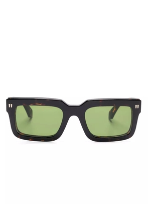 Off-White Eyewear square-frame sunglasses - Brown