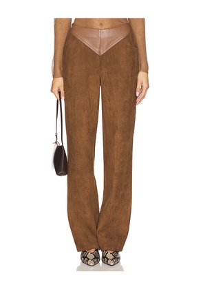 Nakedvice The Jack Pant in Brown. Size M. Also in L, S, XS.