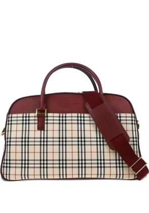 Burberry Pre-Owned 1990-2000s Vintage Check handbag - Neutrals