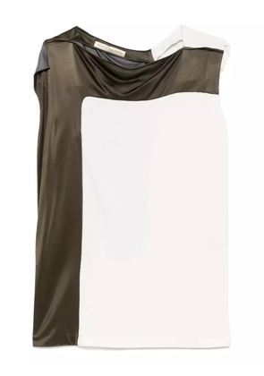 Balenciaga Pre-Owned 2010s two-tone blouse - White