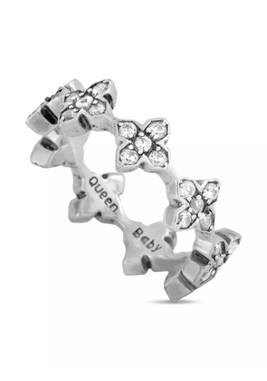 King Baby MB Cross ring - Silver