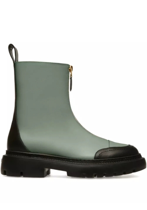 Bally Giuli zipped toe-cap ankle boots - Green