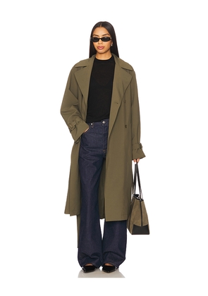 LAMARQUE Colette Coat in Olive. Size M/L. Also in XL, XS/S.