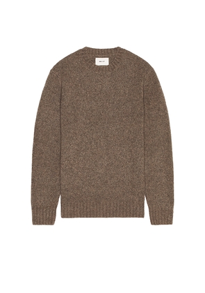 NN07 Lee Sweater in Brown. Size XL/1X. Also in L, XXL/2X.