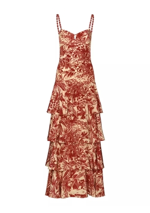 Johanna Ortiz Boundless dress - Red