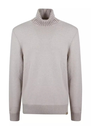 Fay turtleneck sweater - Neutrals