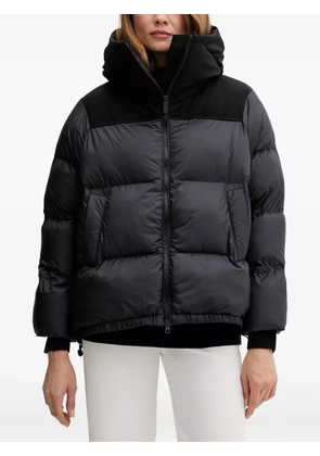 bomboogie Nagoja hooded panelled jacket - Black