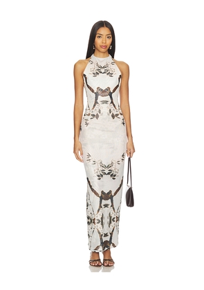 Miaou Soleil Dress in Cream. Size L. Also in M, S, XL, XS.