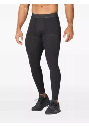SQUATWOLF Carapace textured compression tights - Black