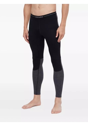 icebreaker panelled leggings - Black