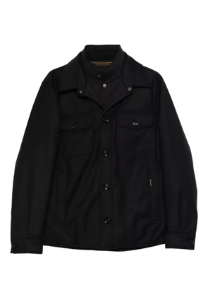 Moorer buttoned pocket jacket - Black
