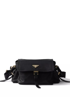 Prada medium Explore leather shoulder bag - Black