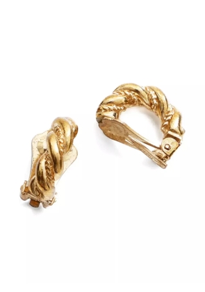Christian Dior Pre-Owned 1980-2000s clip-on earrings - Gold