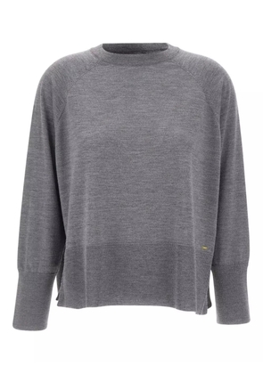 kaos ribbed dropped-shoulder sweater - Grey
