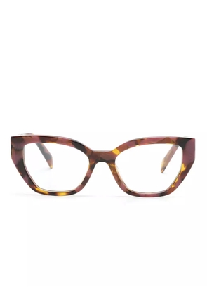 Prada Eyewear tortoiseshell cat-eye glasses - Pink