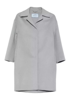 Prada single-breasted coat - Grey