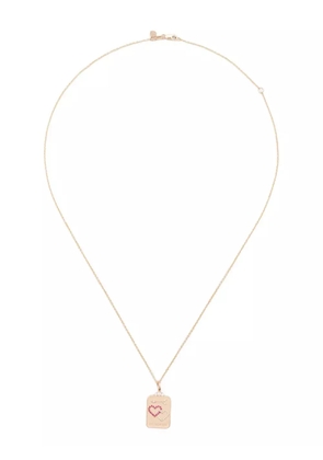 Sydney Evan 14K yellow gold Tarot Card pendant necklace