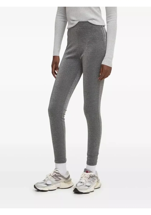HUGO logo-applique leggins - Grey
