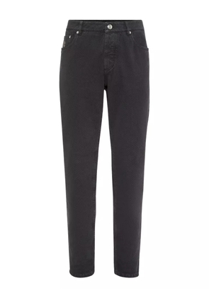 Brunello Cucinelli garment-dyed jeans - Grey