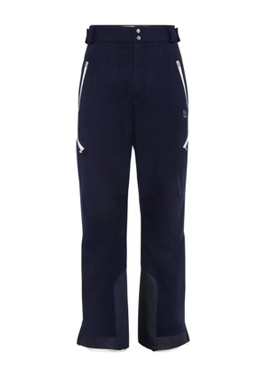 Brunello Cucinelli Mountain padding contrast side-zip trousers - Blue