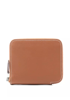 Hermès Pre-Owned 2023 Azap Compact Wallet - Brown