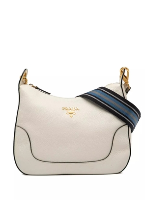 Prada Pre-Owned 2013-2025 Vitello Phenix crossbody bag - White