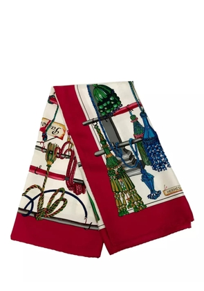 Hermès Pre-Owned 1986-1998 Passementerie Silk Scarf scarves - Red