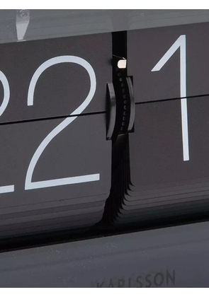 Karlsson boxed-flip clock - Black