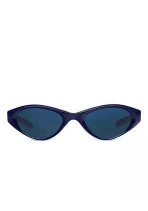 Gentle Monster Eq BL6 star-detail sunglasses - Blue