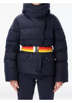 Goldbergh hooded belt-detail ski jacket - Blue