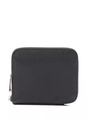 Hermès Pre-Owned 2024 Azap Compact round-zip wallet - Black