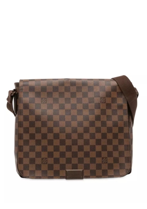 Louis Vuitton Pre-Owned 2013 Damier Ebene District MM crossbody bag - Brown
