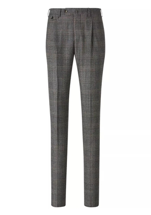 PT Torino Prince of Wales-pattern trousers - Grey