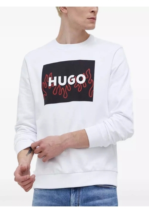 HUGO logo sweatshirt - White