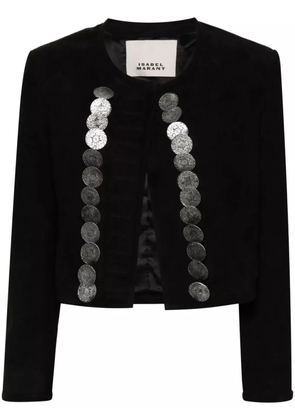 ISABEL MARANT Camila suede jacket - Black