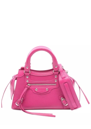 Balenciaga Pre-Owned 2010-2025 Nano Grained Calfskin Neo Classic City satchel - Pink