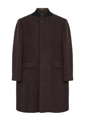 MM6 Maison Margiela drop-shoulder wool coat - Brown