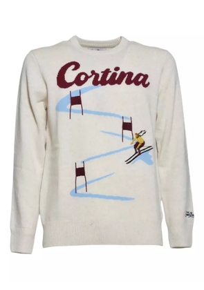 MC2 Saint Barth ski-graphic sweater - Neutrals