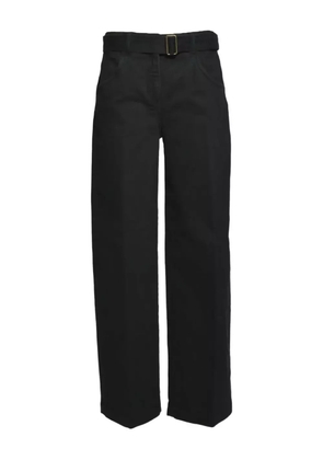 True Royal belt-fastening trousers - Black