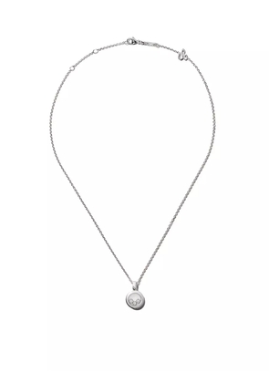 Chopard 18kt white gold Happy Diamonds Icons necklace - Silver
