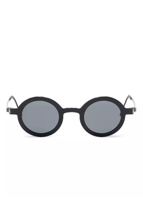 Lindberg round-frame sunglasses - Black