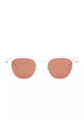 Lindberg round-frame sunglasses - C01 WHITE