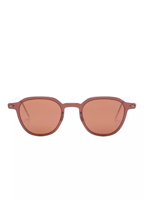 Lindberg round-frame sunglasses - Brown
